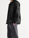 Membrana Zipper Bomber Jacket Black - STONE ISLAND - BALAAN 5