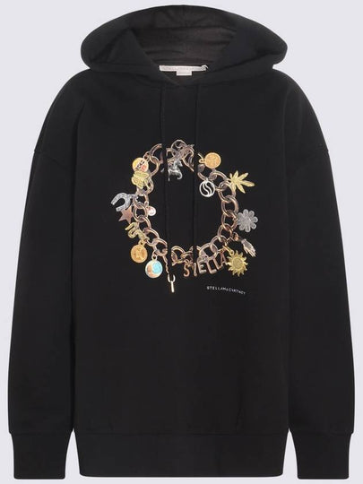 23 fw Black Cotton Sweatshirt 6J01573SPX801000 B0480372017 - STELLA MCCARTNEY - BALAAN 2