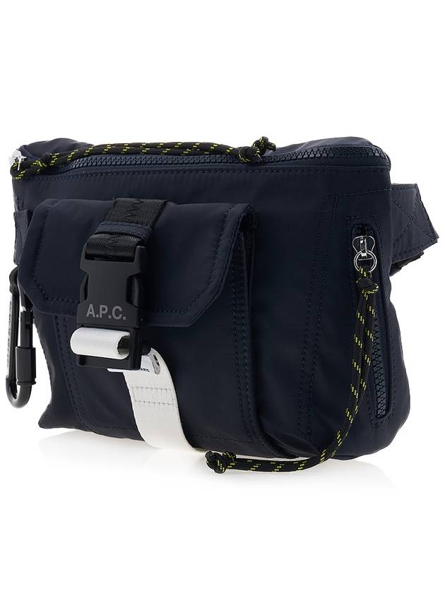 Banane Track Belt Bag Dark Navy - A.P.C. - BALAAN 3