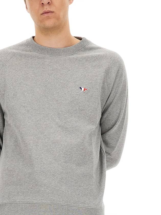 FOX TRICOLOR PATCH SWEATSHIRT - MAISON KITSUNE - BALAAN 4