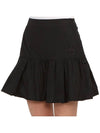 Taffeta Mini A-Line Skirt Black - MONCLER - BALAAN 9