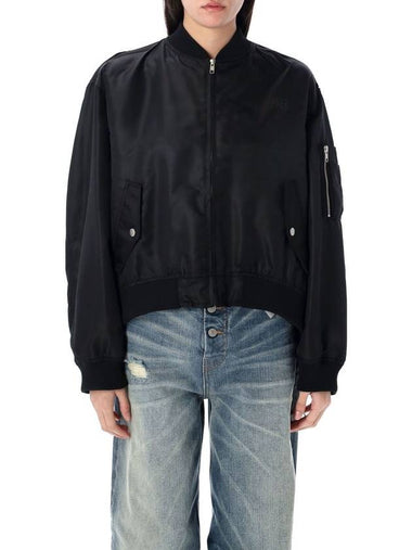 BOMBER NYLON SATIN DETAIL - MAISON MARGIELA - BALAAN 1