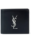 East/West Wallet In Smooth Leather Black - SAINT LAURENT - BALAAN 2