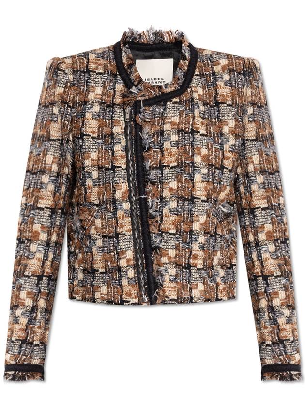 Isabel Marant Jacket Kerry, Women's, Brown - ISABEL MARANT - BALAAN 1