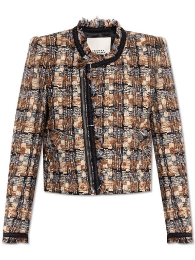 Isabel Marant Jacket Kerry, Women's, Brown - ISABEL MARANT - BALAAN 1