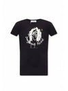 Animal Print Short Sleeve T-Shirt Black - VIVIENNE WESTWOOD - BALAAN 2