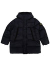 Kids Wappen Patch Down Long Padding Black - STONE ISLAND - BALAAN 2