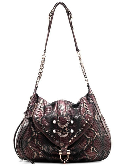 Suri Flap Hobo Shoulder Bag Falu Red - DONIRAY - BALAAN 2