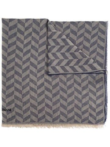 Giorgio Armani Cashmere Scarf, Men's, Beige - GIORGIO ARMANI - BALAAN 1