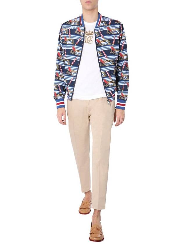 Jacket G9PD5T HSM2IHB53D BLUE - DOLCE&GABBANA - BALAAN 3