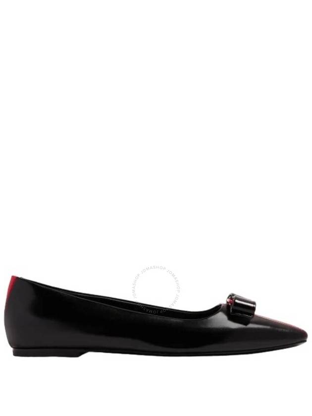 Ferragamo Vara Bow Leather Ballet Flats, Size 8.5 - SALVATORE FERRAGAMO - BALAAN 1