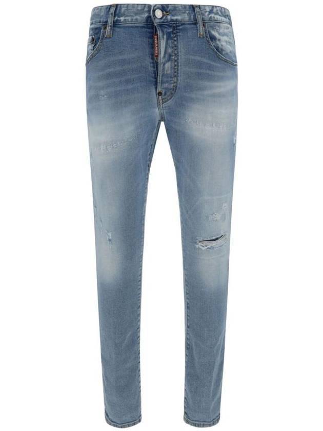 Five Pocket Jeans Light Blue - DSQUARED2 - BALAAN 1