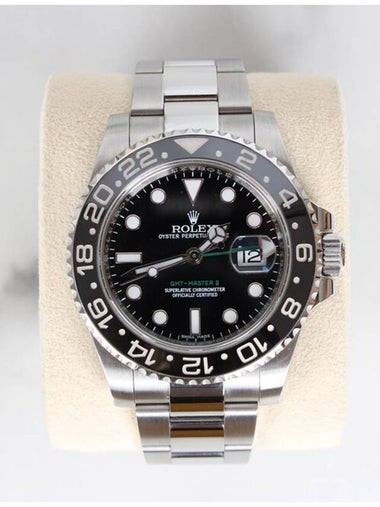 GMT Master2 Black Steel Spherical - ROLEX - BALAAN 1