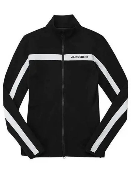 Janice Full Zip-up Jacket Black - J.LINDEBERG - BALAAN 2