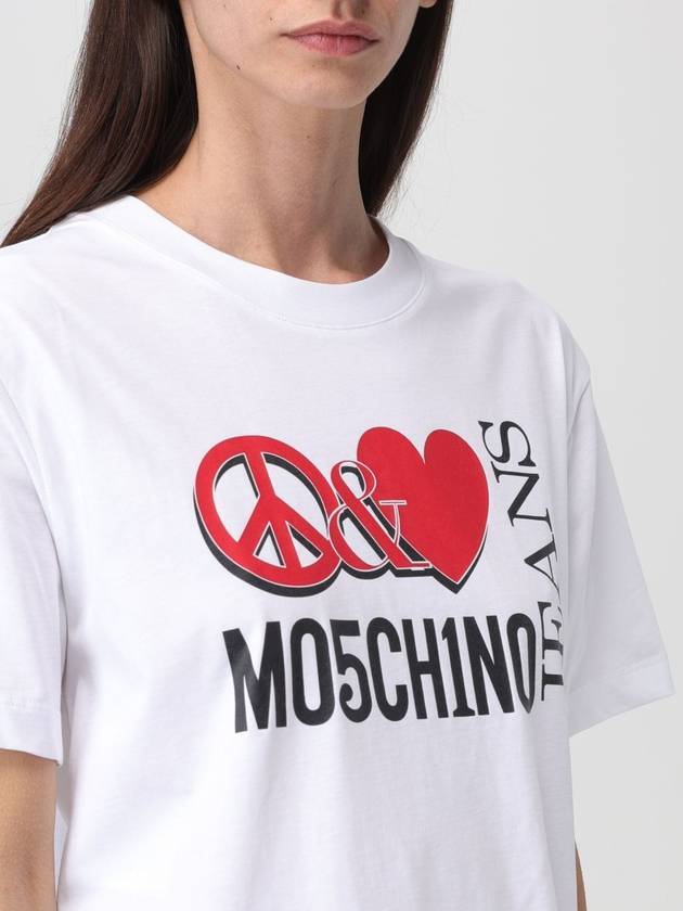 T-shirt Moschino Jeans stampata - MOSCHINO - BALAAN 3