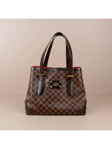 Damier Hampstead MM Tote Shoulder Bag N51204 - LOUIS VUITTON - BALAAN 1