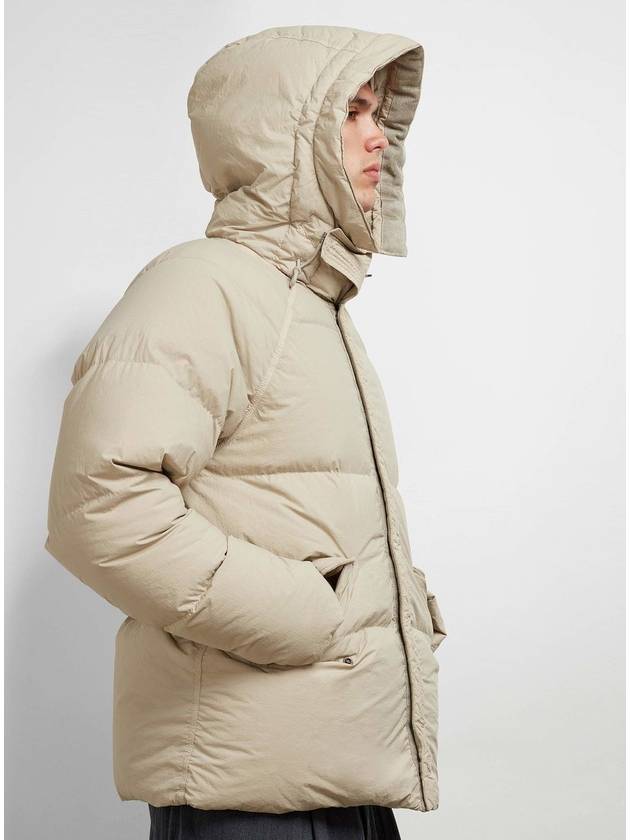 Arctic Down Parka Beige - TEN C - BALAAN 3