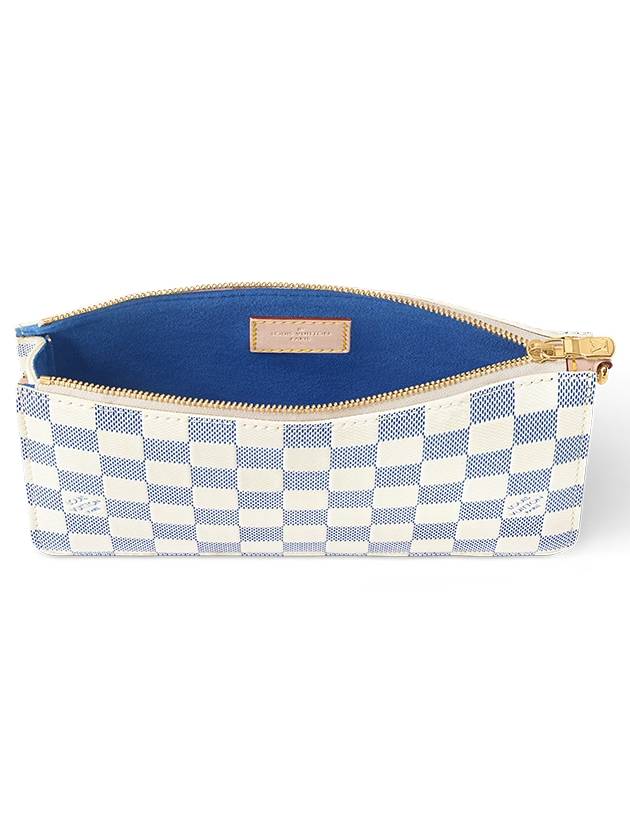 Lexington Damier Pouch Bag Celeste Blue - LOUIS VUITTON - BALAAN 4