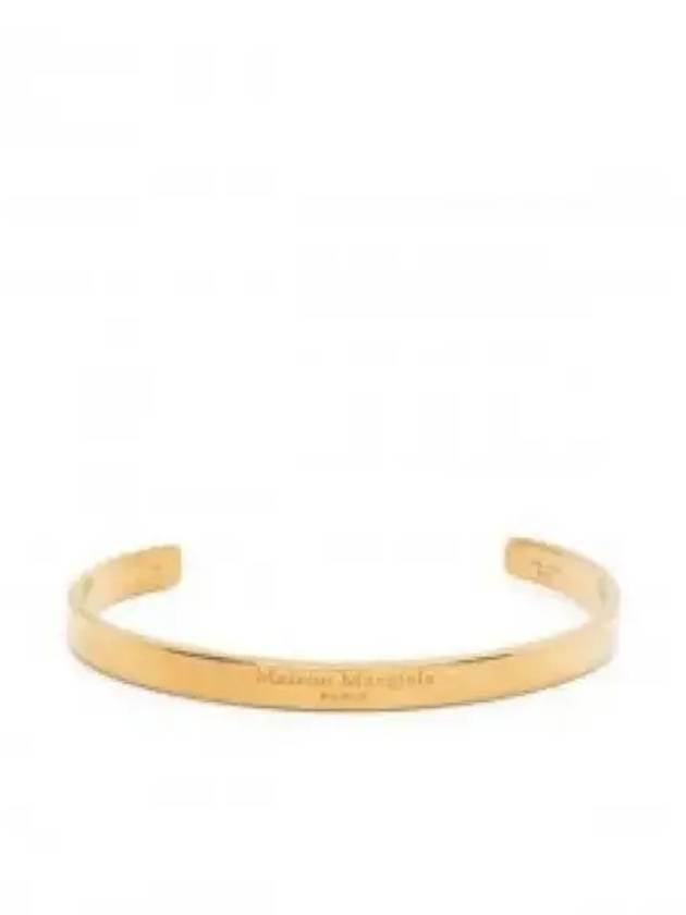 Engraved Logo Cuff Bracelet Gold - MAISON MARGIELA - BALAAN 2