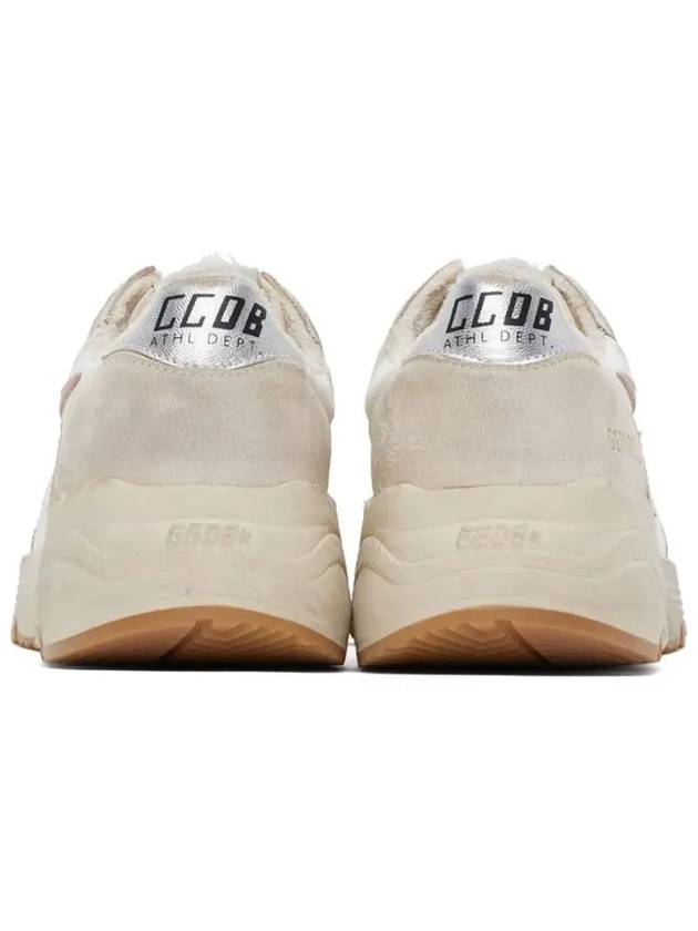 Running Sole Leather Low Top Sneakers White - GOLDEN GOOSE - BALAAN 3