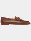 Tods T Timeless Leather Loafers Brown - TOD'S - BALAAN 4