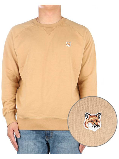 Fox Head Patch Classic Sweatshirt Beige - MAISON KITSUNE - BALAAN 2