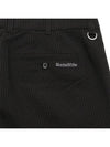 Men s small check set up pants 5084GZWP BLACK - BLACK&WHITE - BALAAN 4