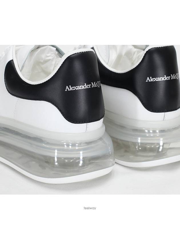 Air Oversole Low Top Sneakers Black White - ALEXANDER MCQUEEN - BALAAN 7