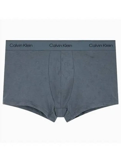 Logo Band Modern Cotton V Day Trunk Briefs Dark Blue - CALVIN KLEIN - BALAAN 2