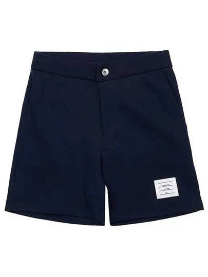 Men's RWB Striped Cotton Bermuda Shorts Navy - THOM BROWNE - BALAAN 2