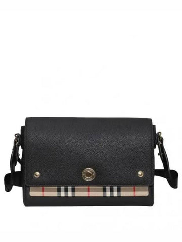 Leather Vintage Check Note Crossbody Bag Women s Shoulder - BURBERRY - BALAAN 1