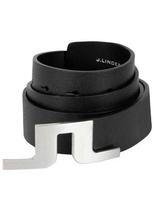 Golf Bridger Leather Belt Black - J.LINDEBERG - BALAAN 2