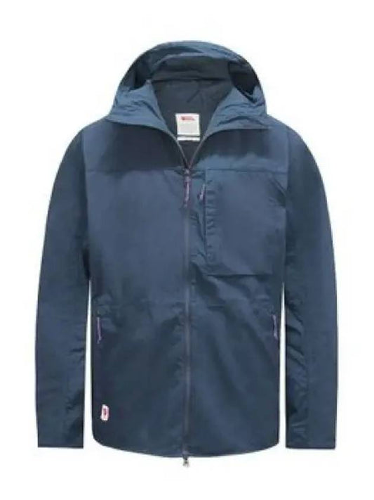 Men s High Coast Wind Jacket Navy 82606560 - FJALL RAVEN - BALAAN 2