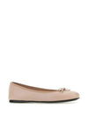 Nappa Leather Ballerina Water Lily - PRADA - BALAAN 3