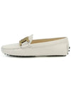 Women's Kate  Gommino Driving Shoes Off White - TOD'S - BALAAN 4