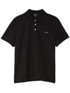 Carter Cotton Polo Shirt Black - A.P.C. - BALAAN 3