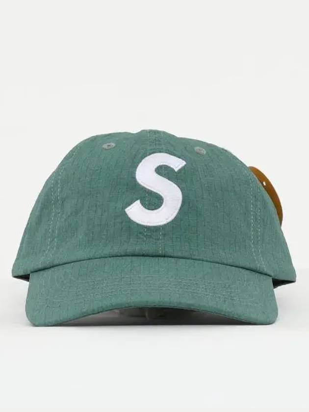 Cordura ripstop S logo 6 panel ball cap SS23H90 GREEN 271690 1040314 - SUPREME - BALAAN 1