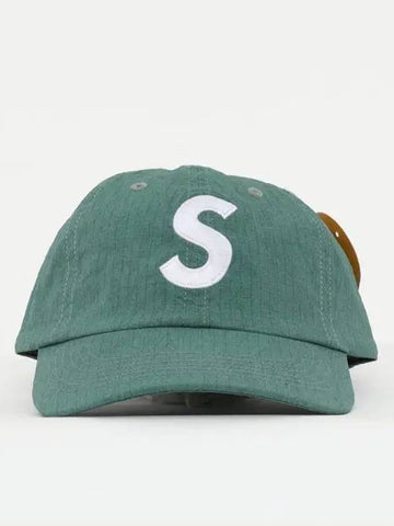 Cordura ripstop S logo 6 panel ball cap SS23H90 GREEN 271690 1040314 - SUPREME - BALAAN 1