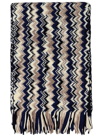 Enbroided wool embroidery muffler SCN1WOU9128 0002 - MISSONI - BALAAN 2