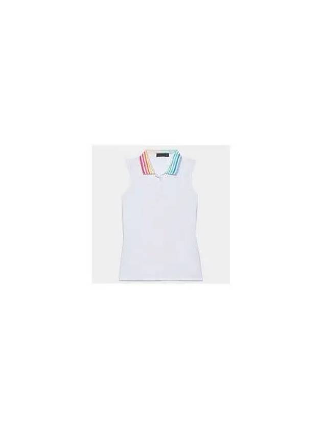 G FORE COLOUR BLEND SILKY TECH NYLON SLEEVELESS POLO G4LS23K860B SNO Women s Color - G/FORE - BALAAN 1