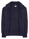 Lens Wappen Zip-Up Jacket Navy - CP COMPANY - BALAAN 11