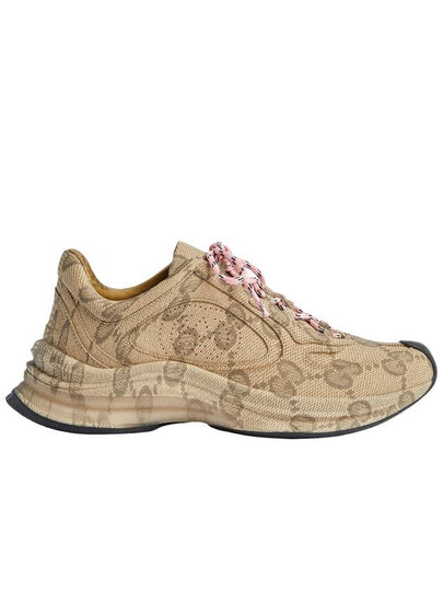 Run Low Top Sneakers Beige - GUCCI - BALAAN 2