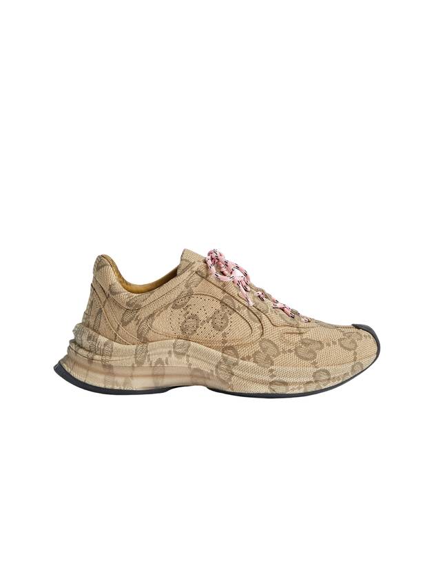 Run Low Top Sneakers Beige - GUCCI - BALAAN 2