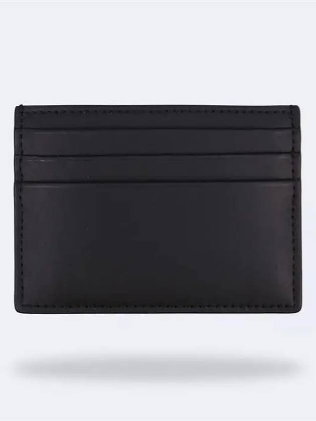 Graffiti Card Wallet Black - ALEXANDER MCQUEEN - BALAAN 3