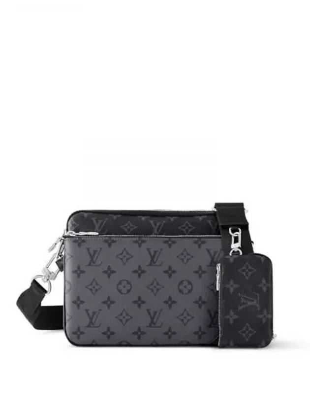 Trio Messenger Bag Grey - LOUIS VUITTON - BALAAN 2