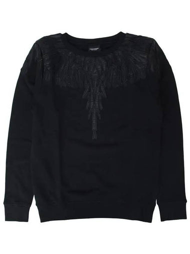 Pando Crew Neck Sweatshirt CMBA009068094 1010 - MARCELO BURLON - BALAAN 1