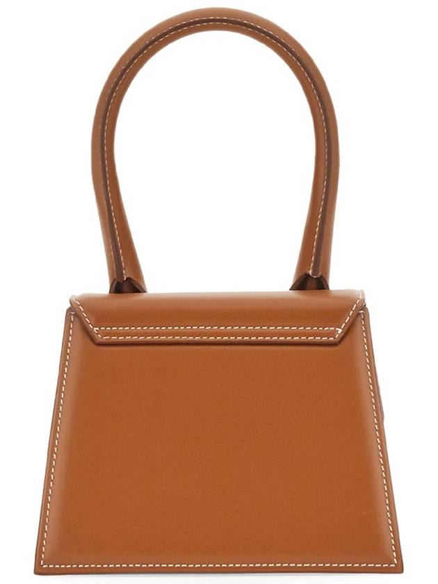 Le Chiquito Moyen Signature Tote Bag Light Brown - JACQUEMUS - BALAAN 8