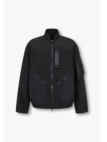 Men s pocket point seersucker jacket black - ARMANI EXCHANGE - BALAAN 1