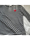 Striped Red Wappen Long Sleeve Dangara AZ T163 - COMME DES GARCONS - BALAAN 9