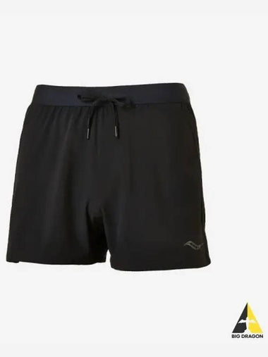 Outface 3 INCH Shorts M BLACK - SAUCONY - BALAAN 1